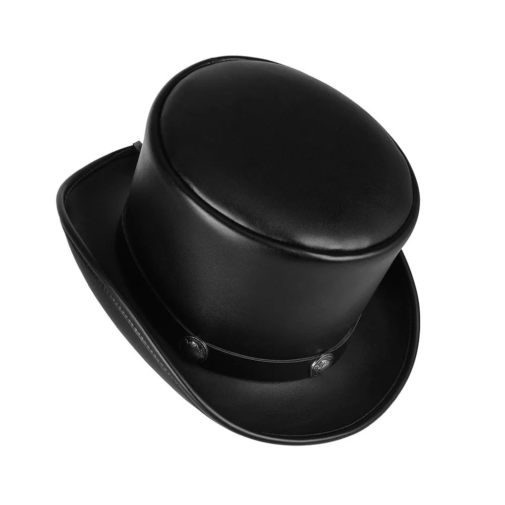 Men's Steampunk Strappy Cocked Hat - Image 2