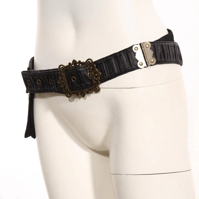 Goth Waist Belt with Pouch - Image 6