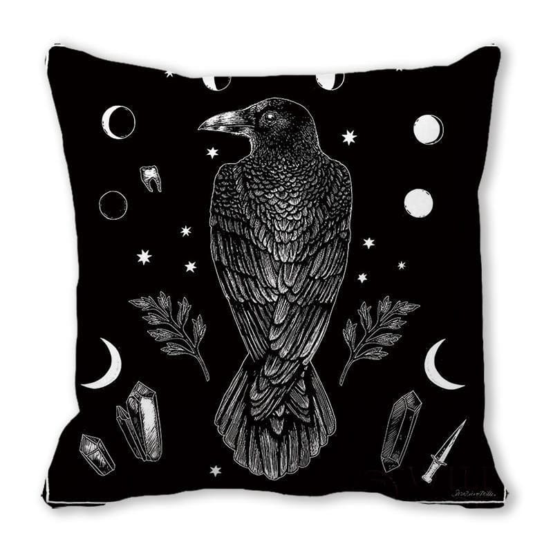 Home's Gothic Printed Pillow Case - Image 10