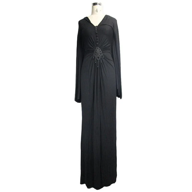 Women's Long Goth Gown - Image 3