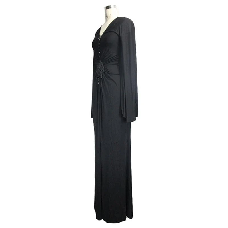 Women's Long Goth Gown - Image 5