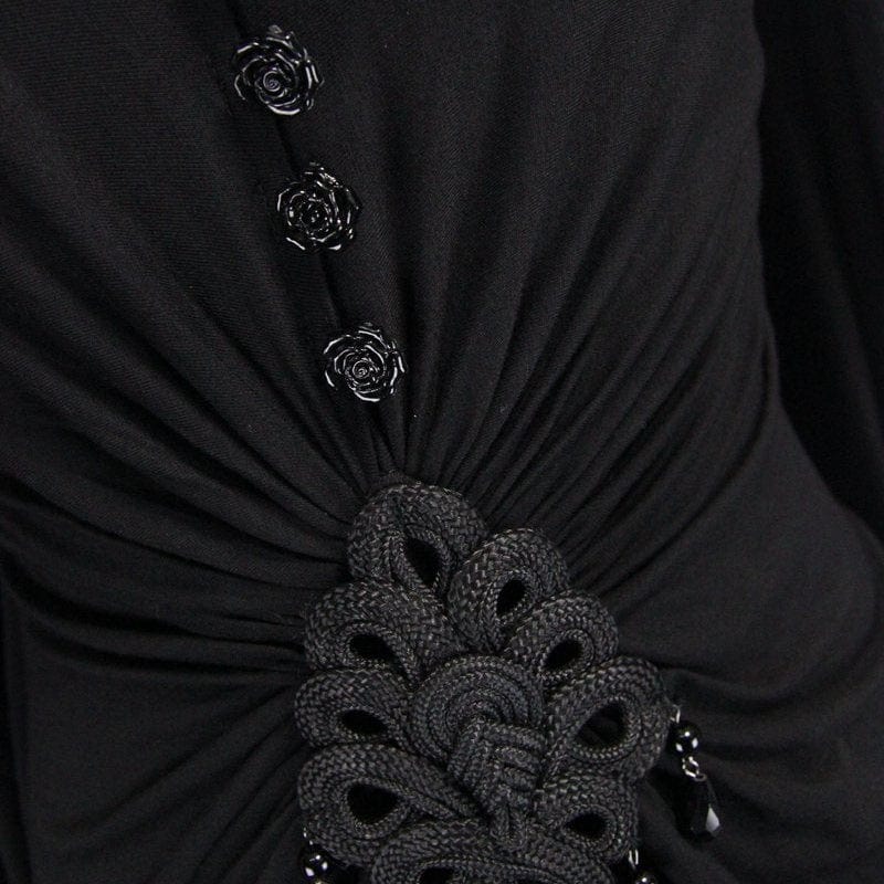 Women's Long Goth Gown - Image 6