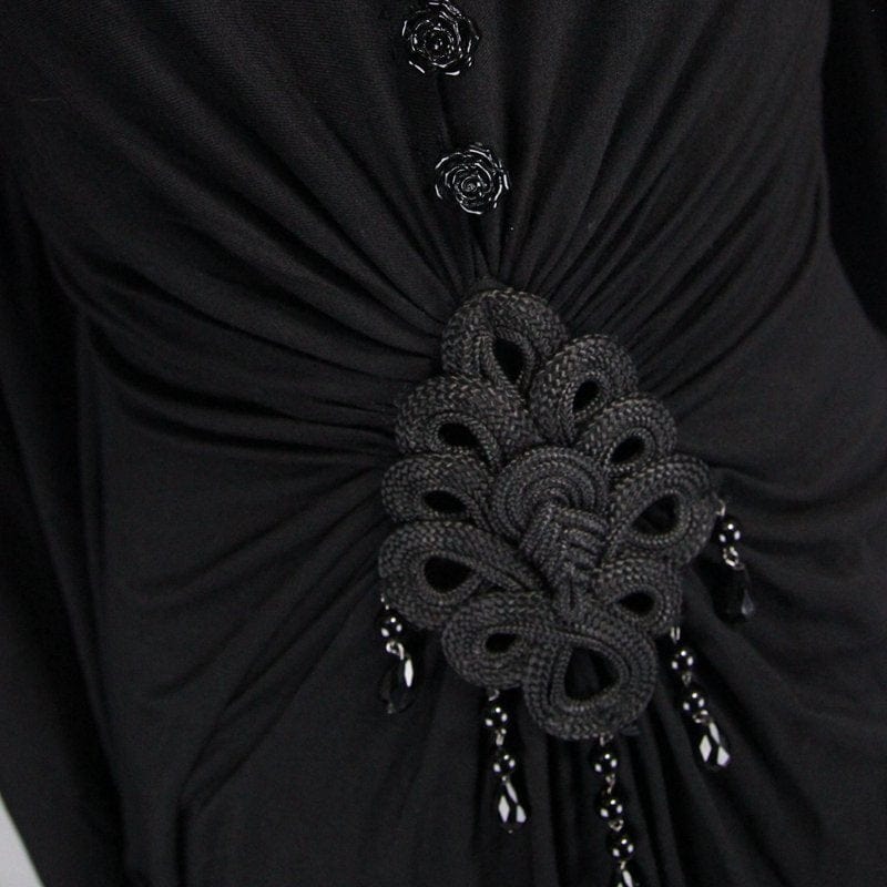 Women's Long Goth Gown - Image 7