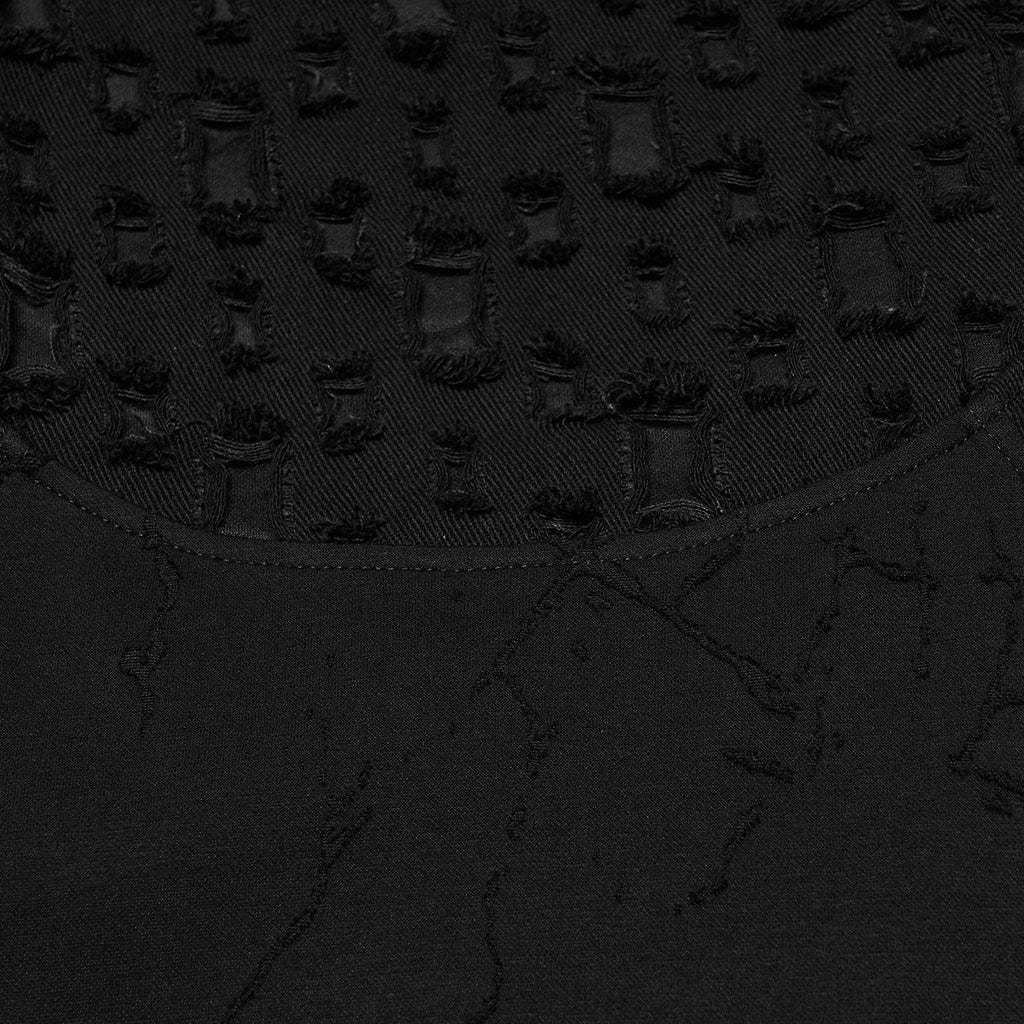 Men's Cyberpunk Rivet Ripped Loose T-shirt - Image 7