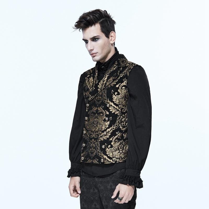 Men's Double Breasted Waistcoat - Image 2