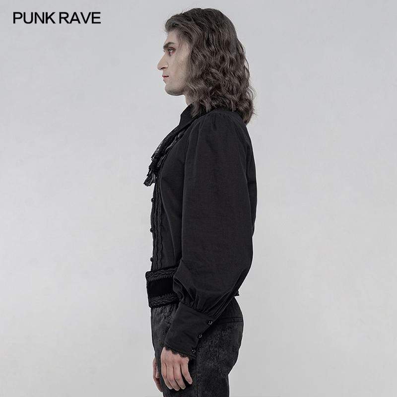 Men's Gothic Gorgeous Long Sleeved Shirts - Image 3