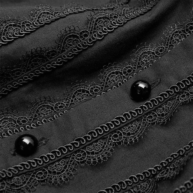 Men's Gothic Gorgeous Long Sleeved Shirts - Image 9