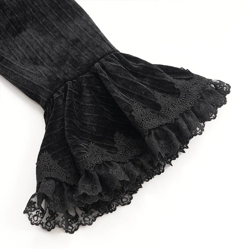 Men's Gothic Lace Swallow-tailed Jacket - Image 11