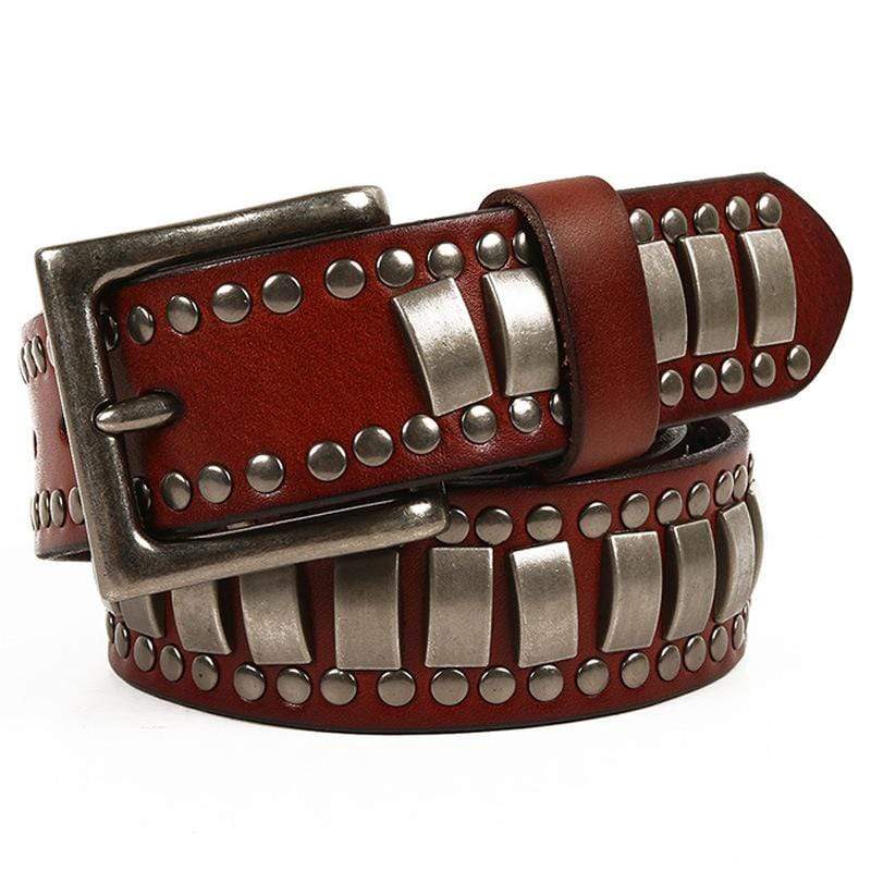 Men's Gothic Multi-rivets Belts - Image 3