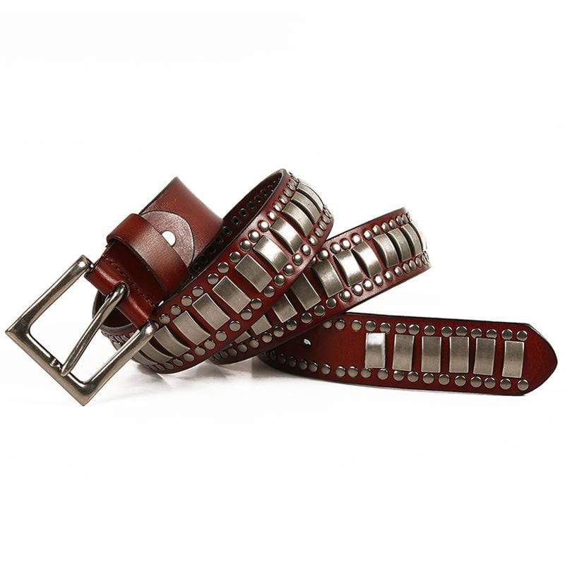 Men's Gothic Multi-rivets Belts - Image 5