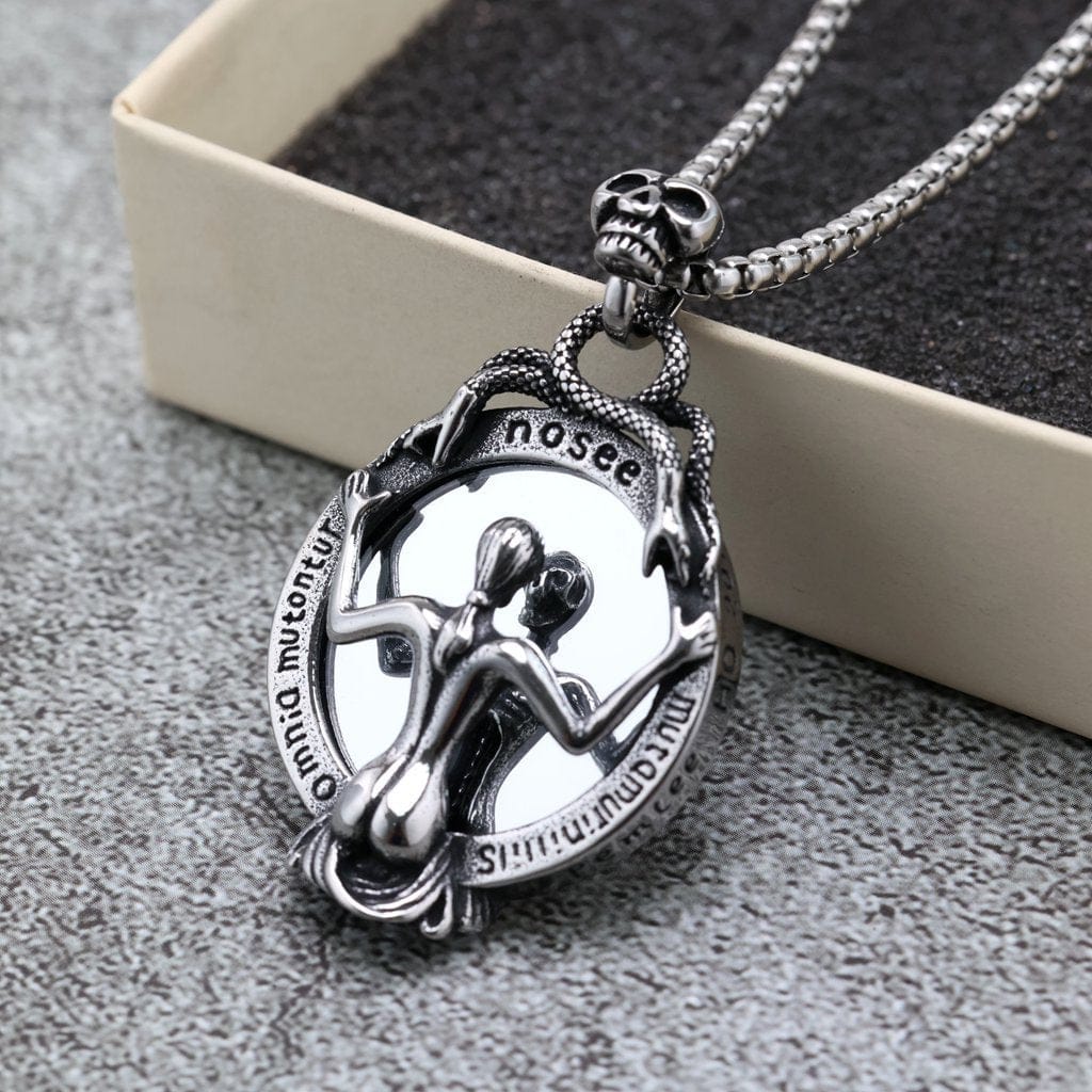 Men's Gothic Narcissus Necklace - Image 4