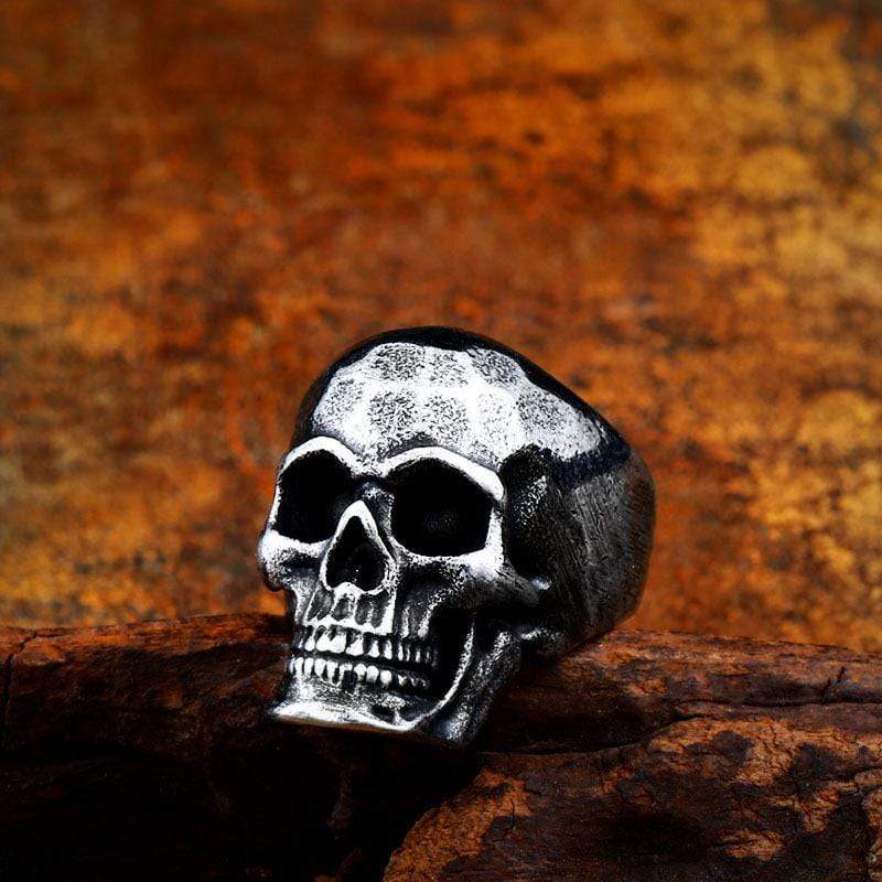 Men's Gothic Punk Skull Ring - Image 3