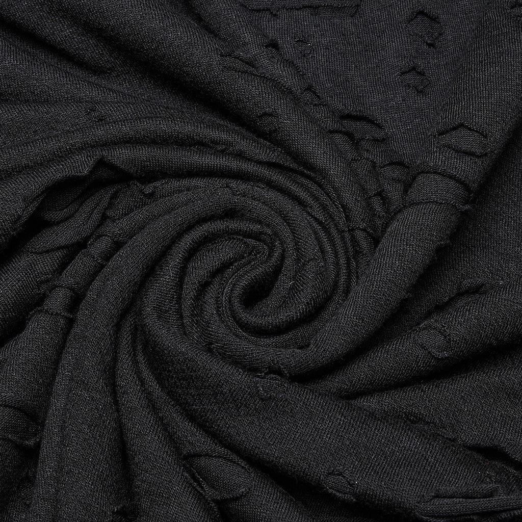 Men's Gothic Ripped Mesh Shirt - Image 8