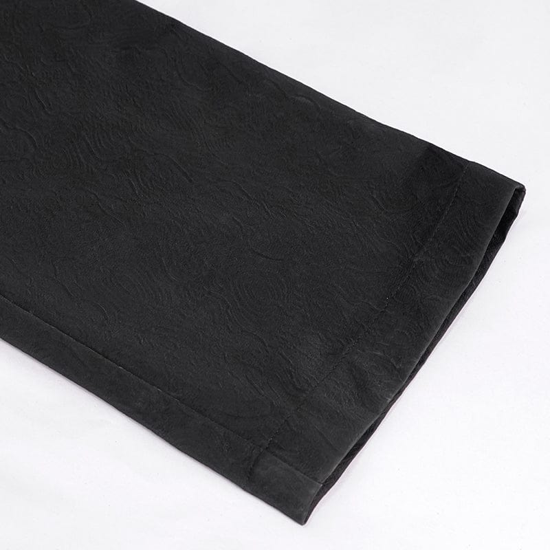 Men's Gothic Strappy High-waisted Pants - Image 11