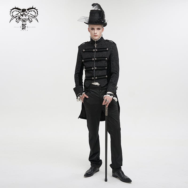 Men's Gothic Strappy High-waisted Pants - Image 4