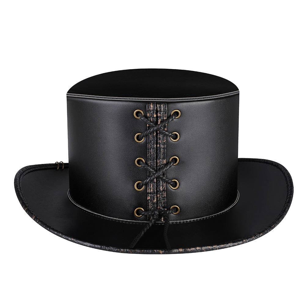 Men's Gothic Strappy Skull Hat - Image 3