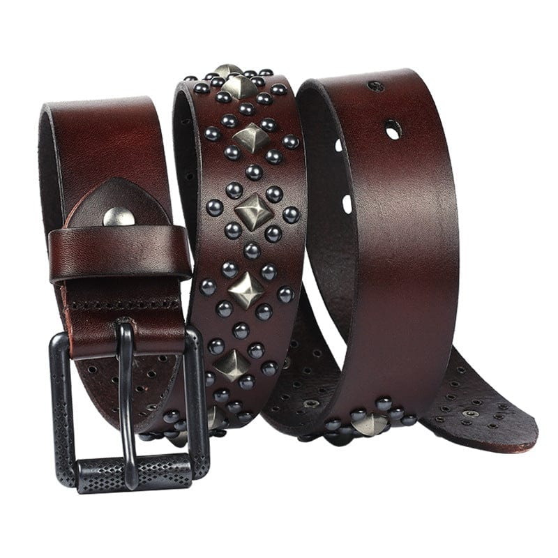 Men's Gothic Studded Belt - Image 5