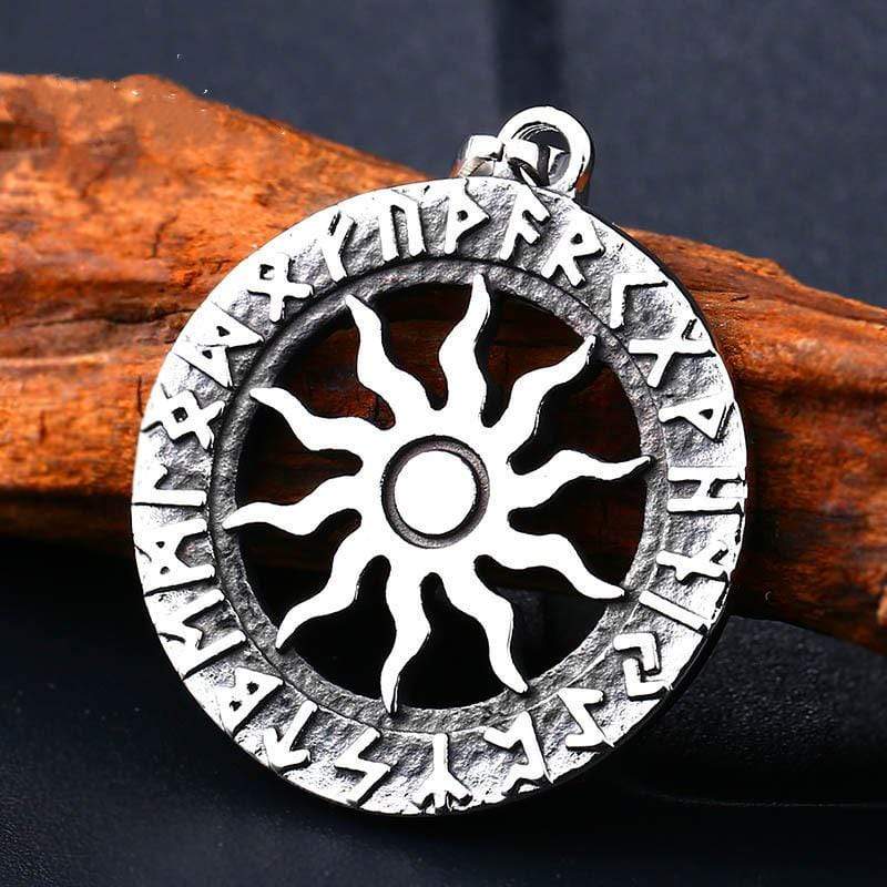 Men's Punk Annulus Letter Necklace - Image 3