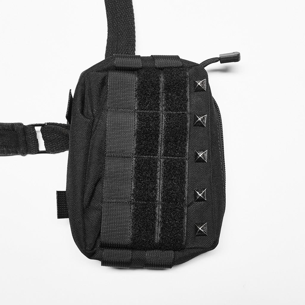 Men's Punk Big-Pocket Buckle Harness - Image 7