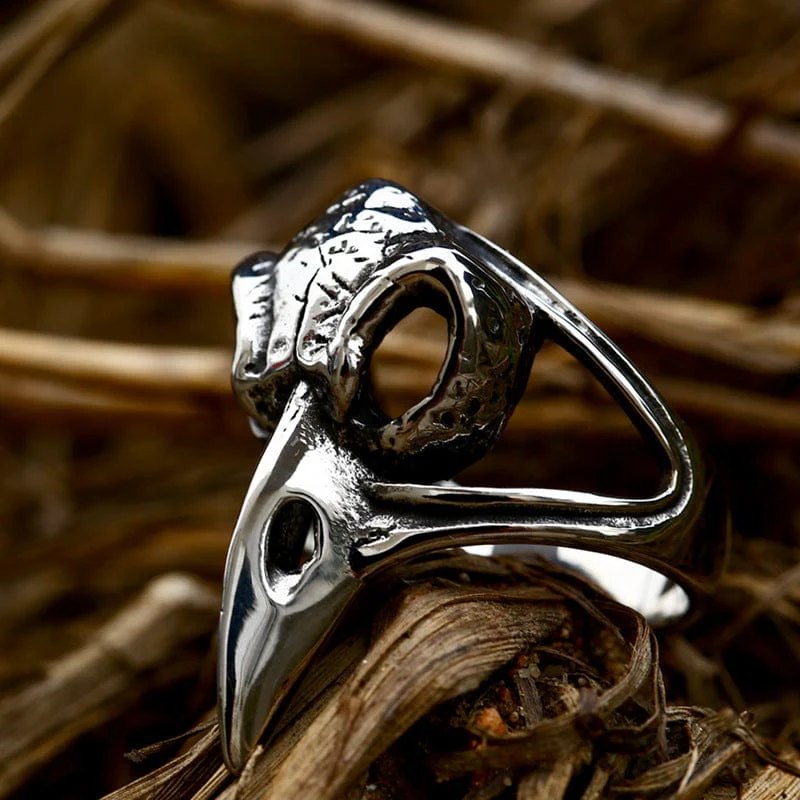 Men's Punk Skull Ring - Image 3