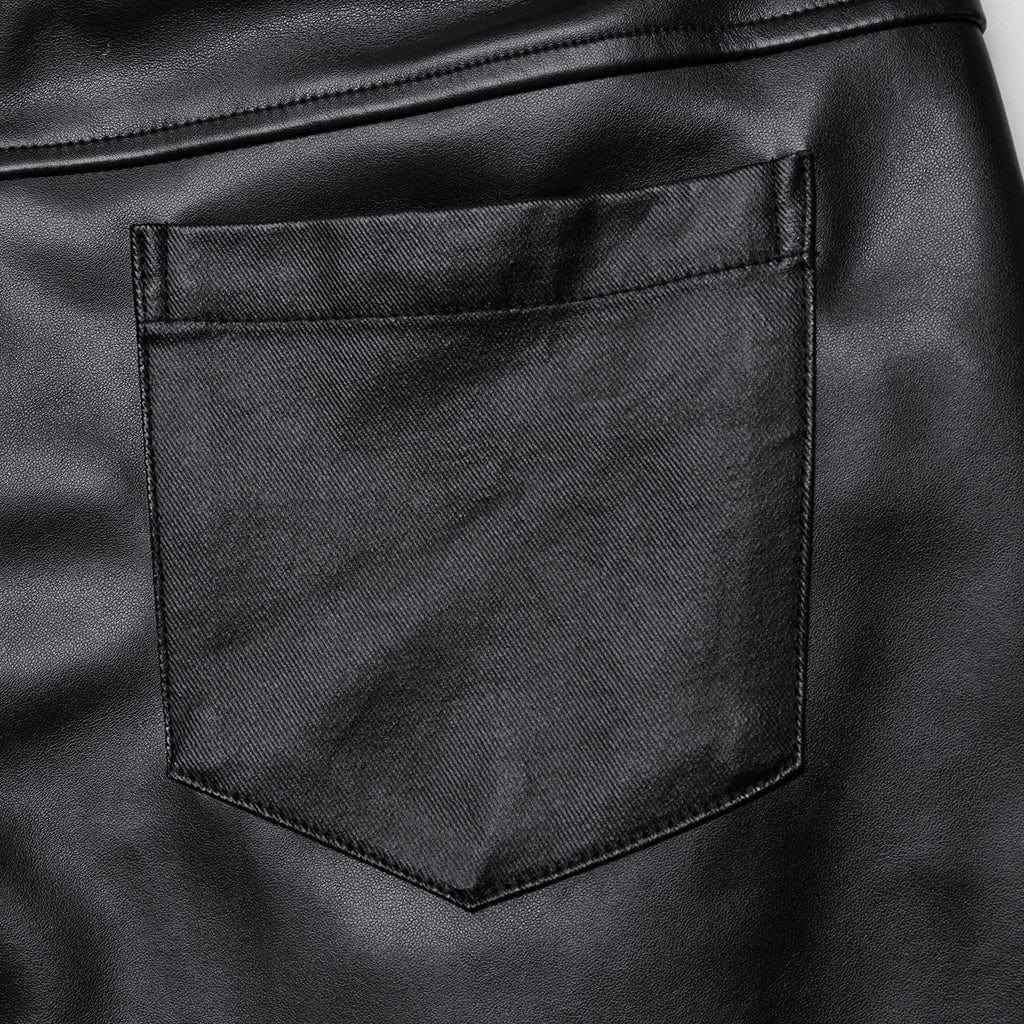 Men's Punk Eyelets Buckle-up Strap Pants - Image 8