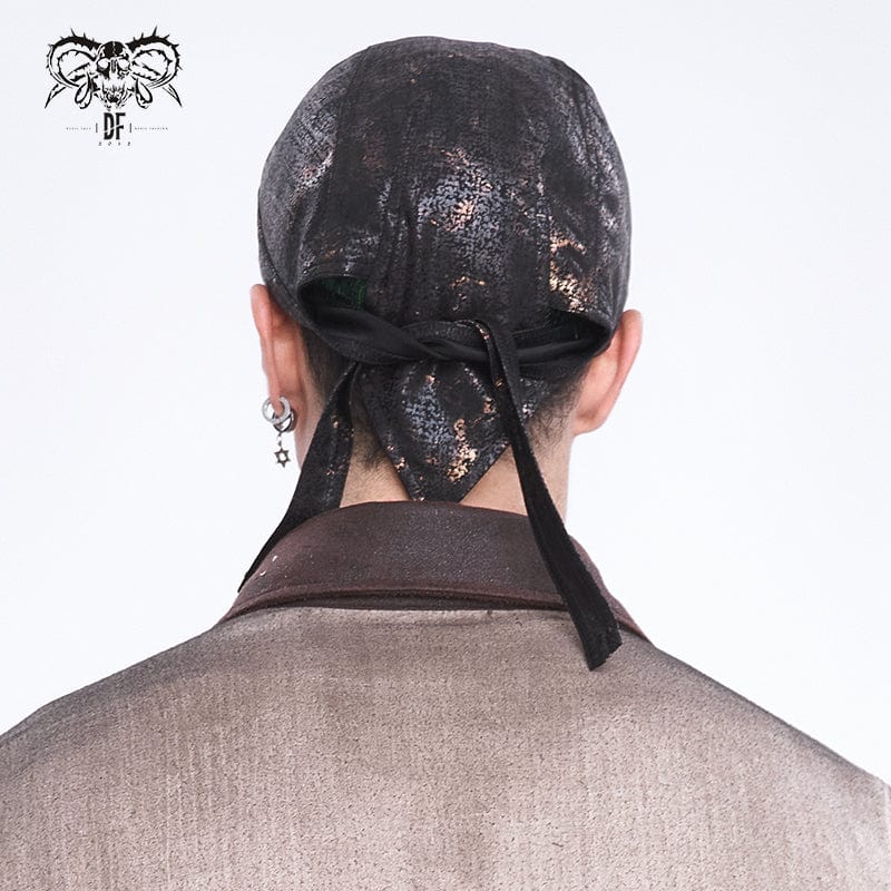 Men's Punk Gear Lace-up Beanie - Image 3