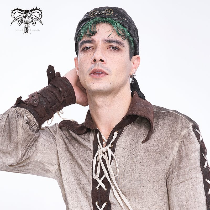Men's Punk Gear Lace-up Beanie - Image 4