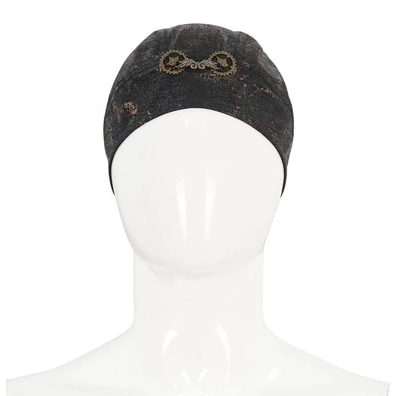 Men's Punk Gear Lace-up Beanie - Image 7