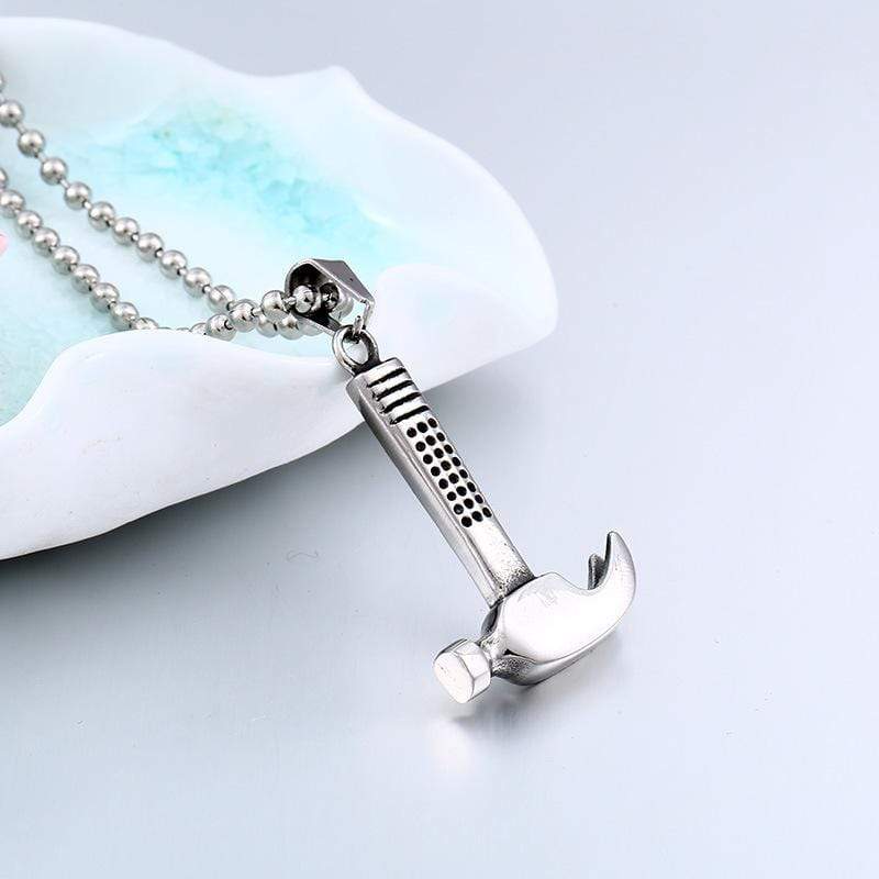 Men's Punk Hammer Necklace - Image 3