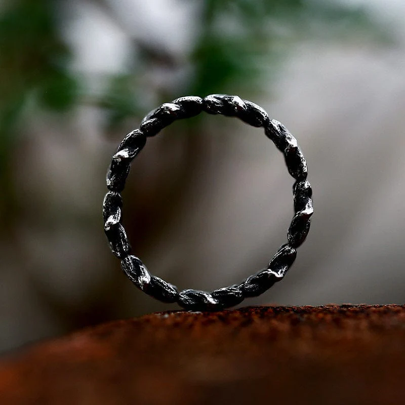 Men's Punk Hexagram Ring - Image 3