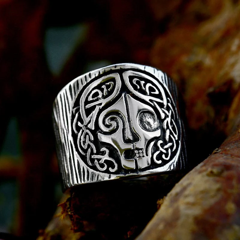 Men's Punk Mask Ring - Image 4