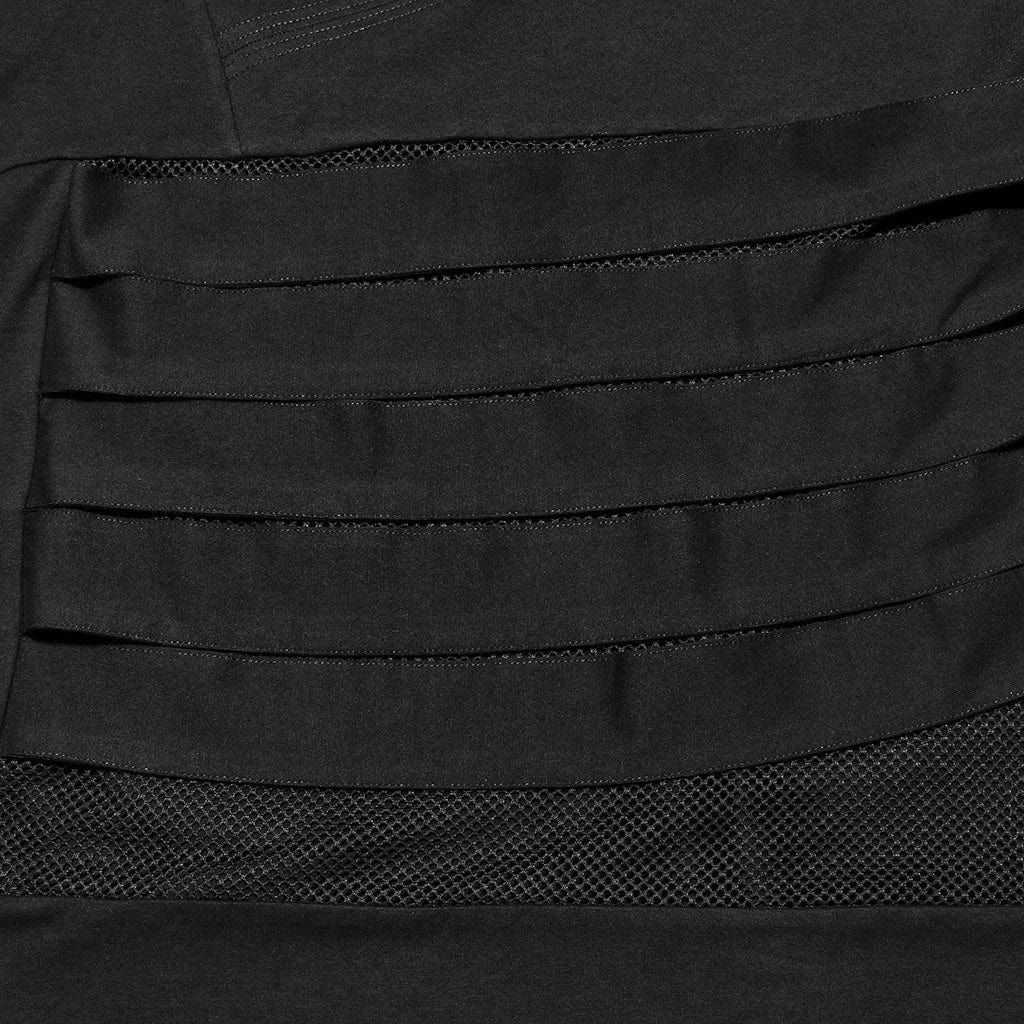 Men's Punk Mesh Splice T-shirt with Hood - Image 7