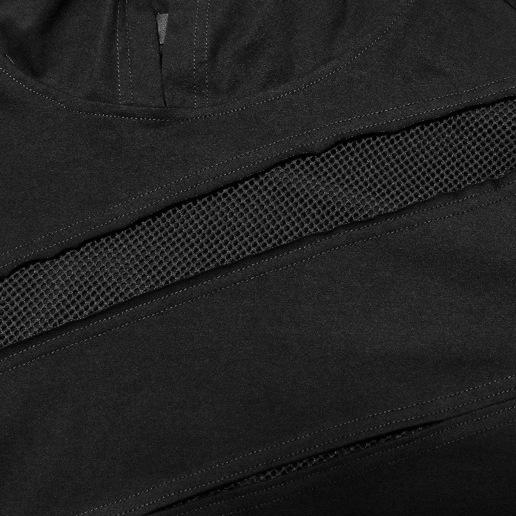 Men's Punk Mesh Splice T-shirt with Hood - Image 8