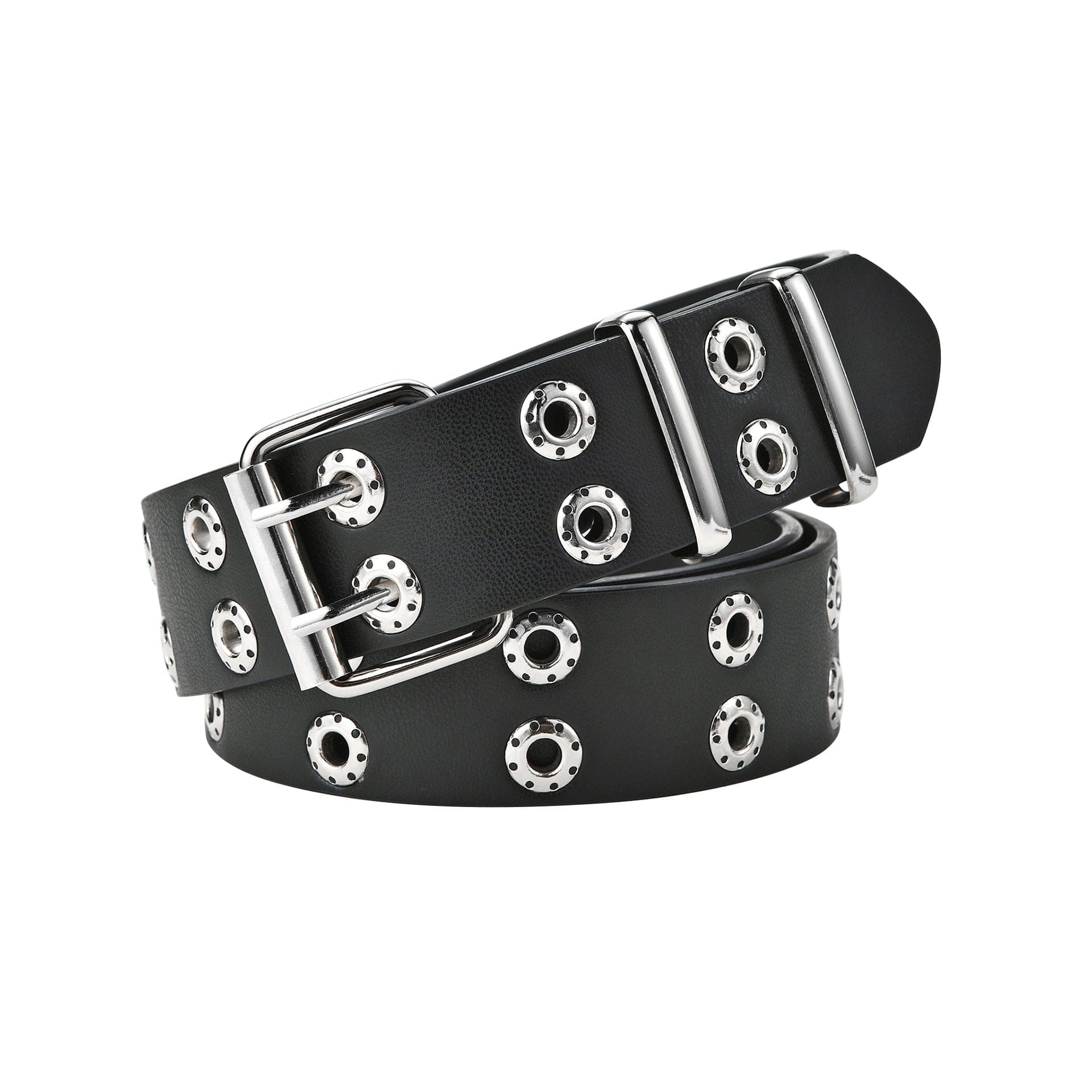 Men's Punk Metal Circle Belt - Image 4