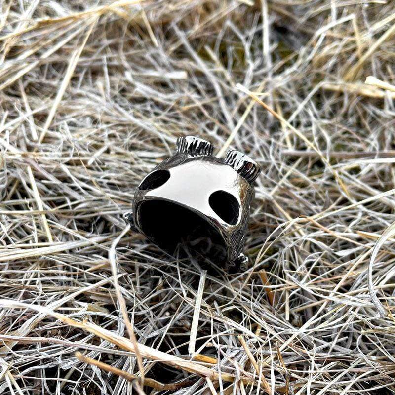 Men's Punk Monkey Head Necklace - Image 5