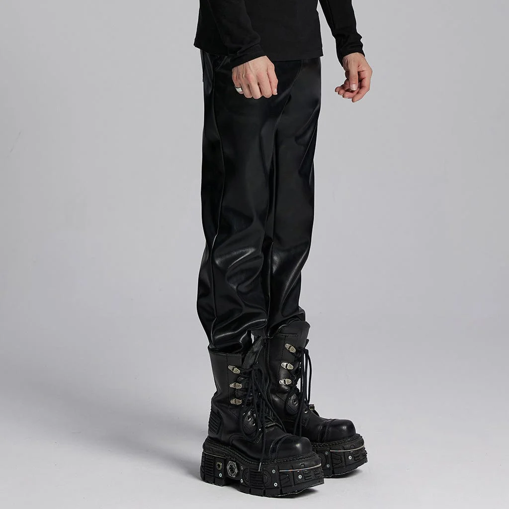Men's Punk Printed Waistband Pants - Image 2