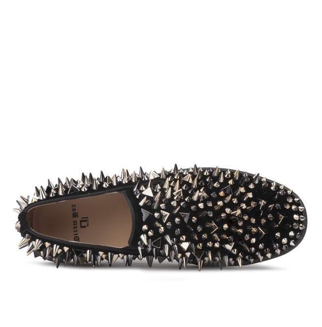 Men's Punk Rivet Slip On Shoes Casual Fashion Shoes - Image 4