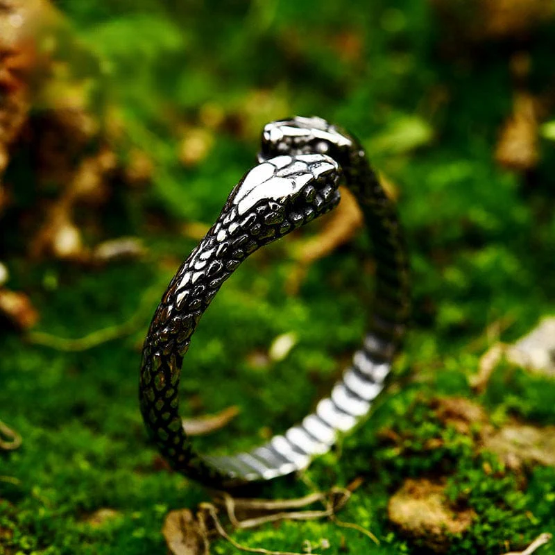 Men's Punk Snake Ring - Image 2