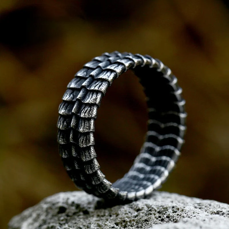 Men's Punk Snake Ring - Image 6
