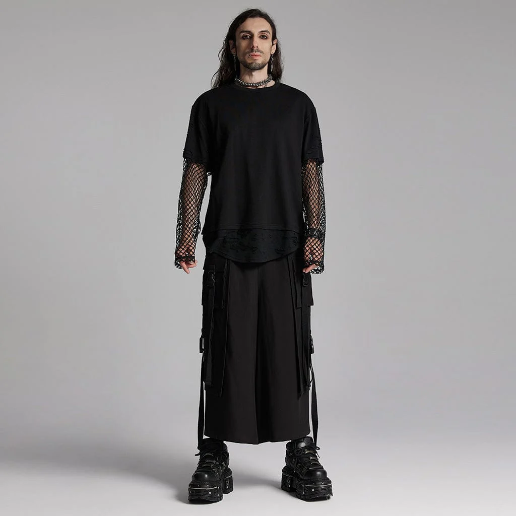Men's Punk Spine Magnetic Buckle Choker - Image 3