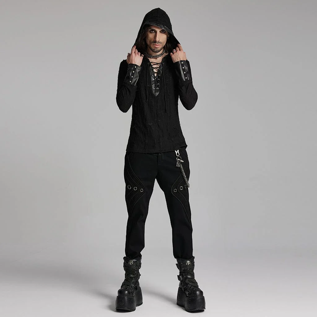 Men's Punk Spine Pendant Waist Chain - Image 4