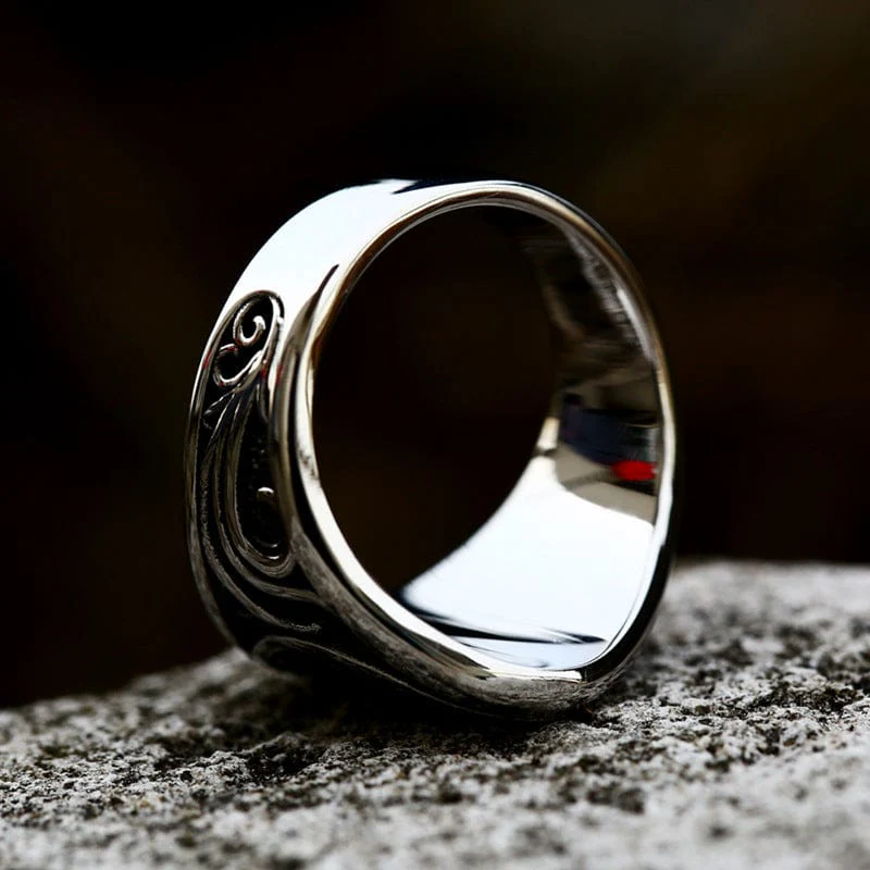 Men's Punk Trees Ring - Image 3