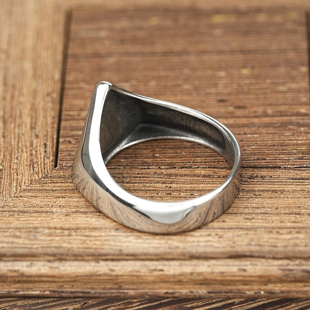 Men's Punk Triangular Ring - Image 3