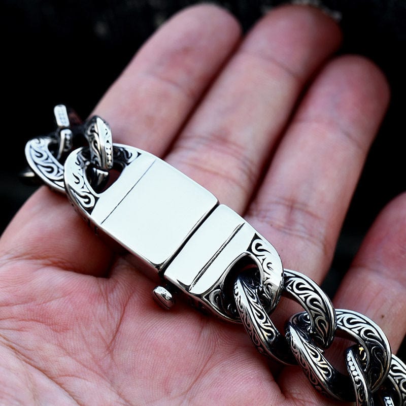 Men's Punk Twisting Buckle Bracelet - Image 5