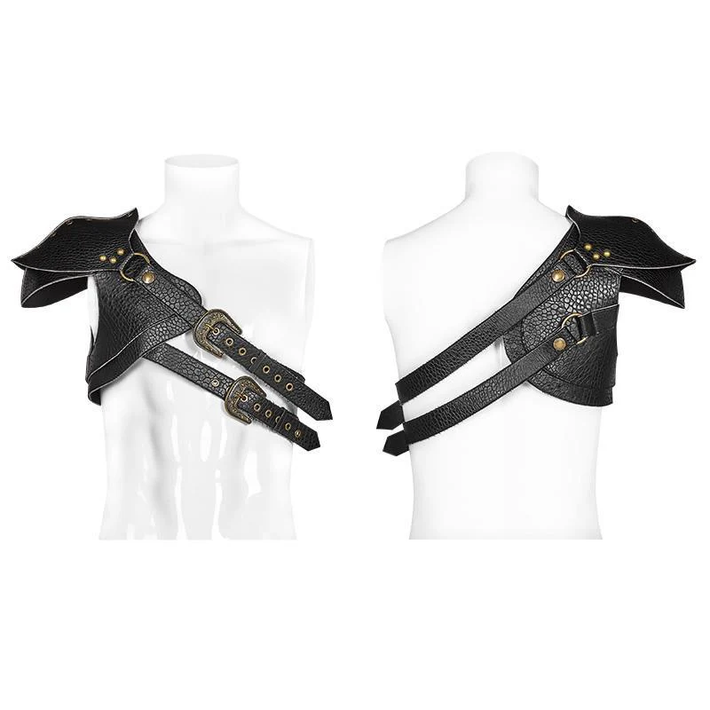 Men's Steampunk Faux Leather Harness - Image 5