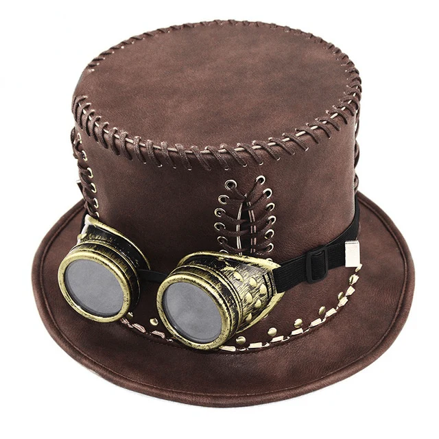 Men's Steampunk Sutural Hat - Image 3