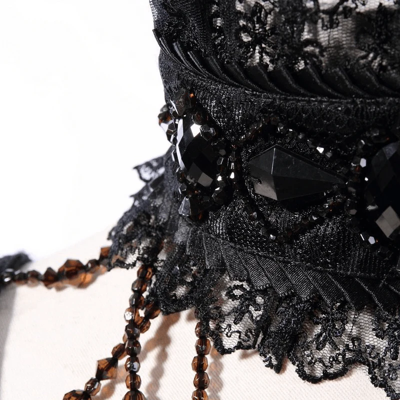 Women's Ornate Steampunk Neck And Shoulder Ornament - Image 10