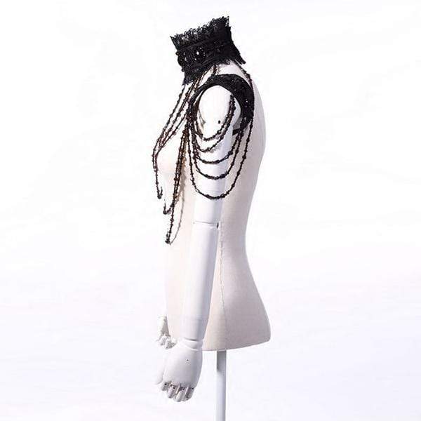 Women's Ornate Steampunk Neck And Shoulder Ornament - Image 6