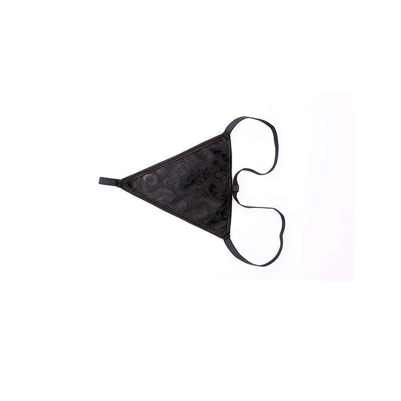 Plus Size Boned Lace Corset Women Lingerie With G String - Image 4