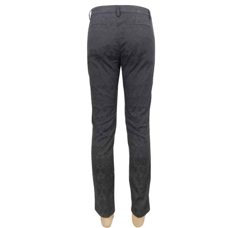 Men's Punk Classic Brocade Trousers - Image 5